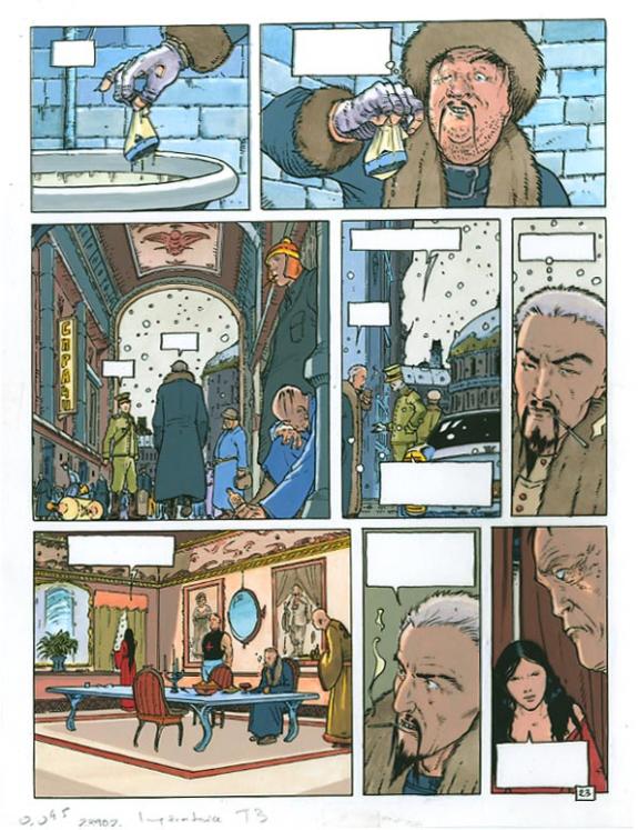 p23 - Philippe Adamov - Gouache sur papier - 1272