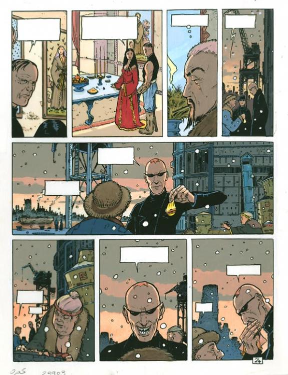 p24 - Philippe Adamov - Gouache sur papier - 1273