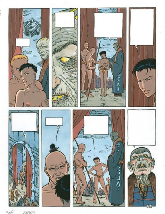 p32 - Philippe Adamov - Gouache sur papier - 1275