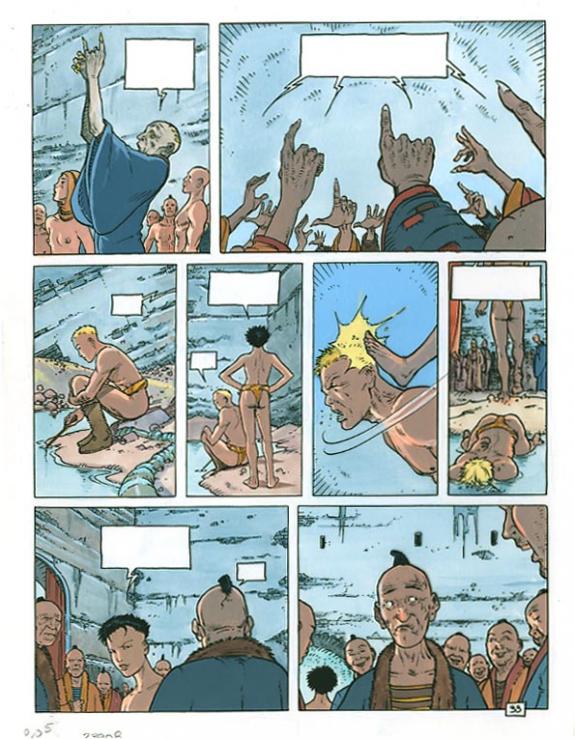 p33 - Philippe Adamov - Gouache sur papier - 1276