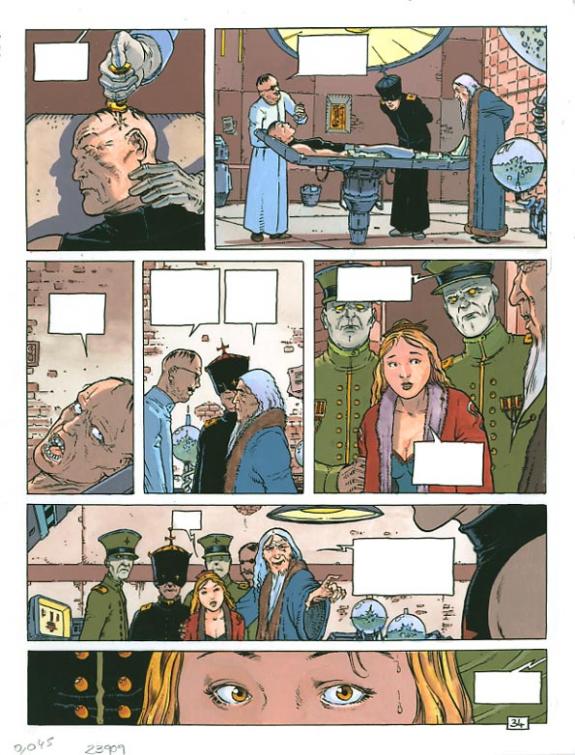 p34 - Philippe Adamov - Gouache sur papier - 1277