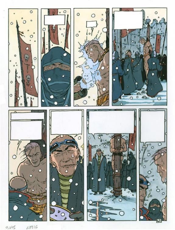 p42 - Philippe Adamov - Gouache sur papier - 1283