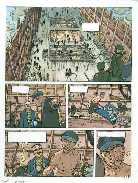 p01 - Philippe Adamov - Gouache sur papier - 1285