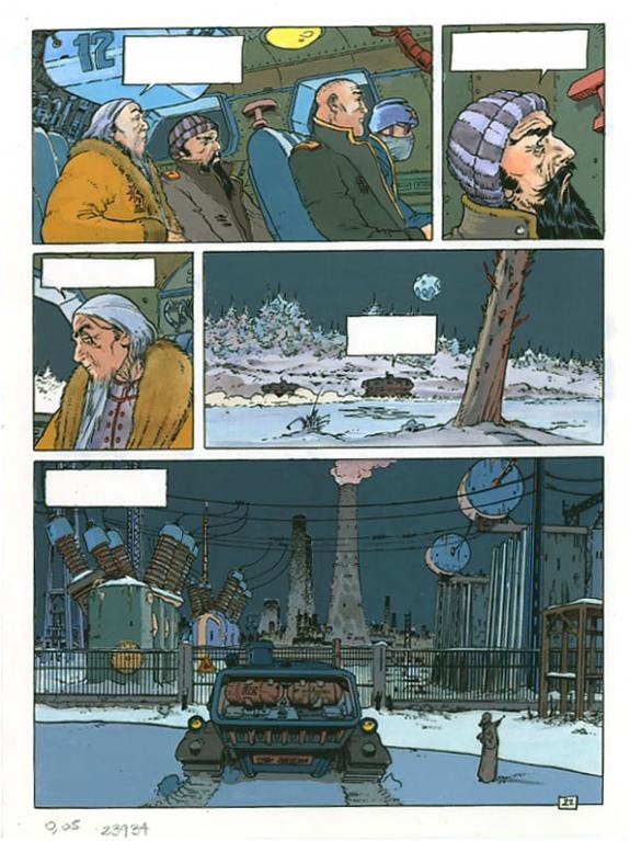 p22 - Philippe Adamov - Gouache sur papier - 1297