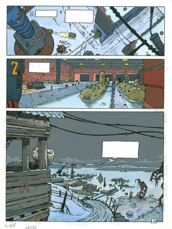 p23 - Philippe Adamov - Gouache sur papier - 1298