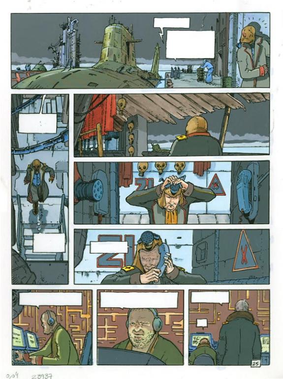 p25 - Philippe Adamov - Gouache sur papier - 1299