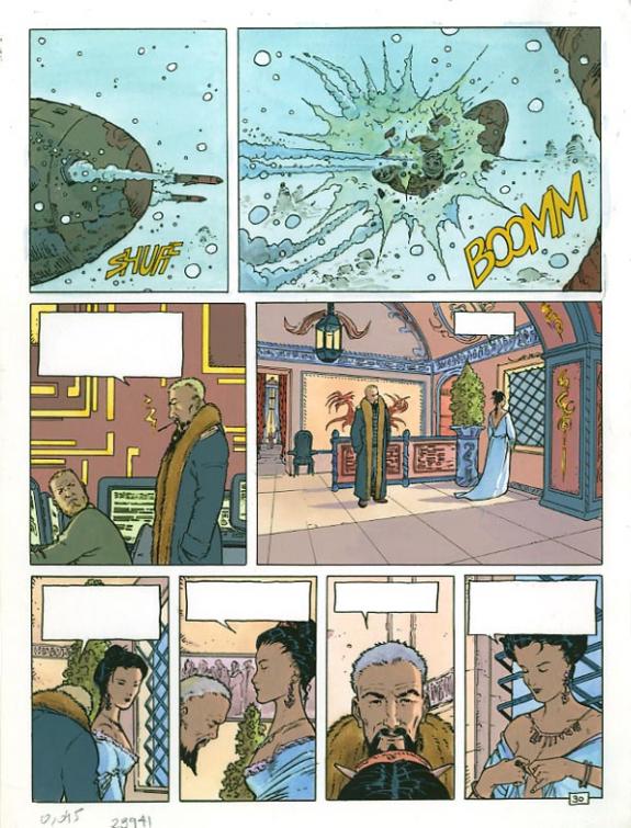 p30 - Philippe Adamov - Gouache sur papier - 1300