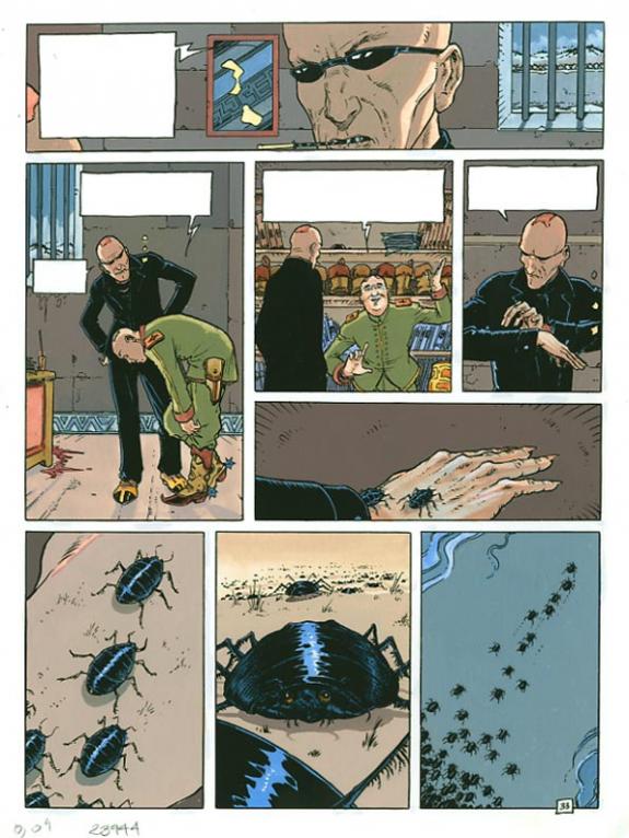 p33 - Philippe Adamov - Gouache sur papier - 1303