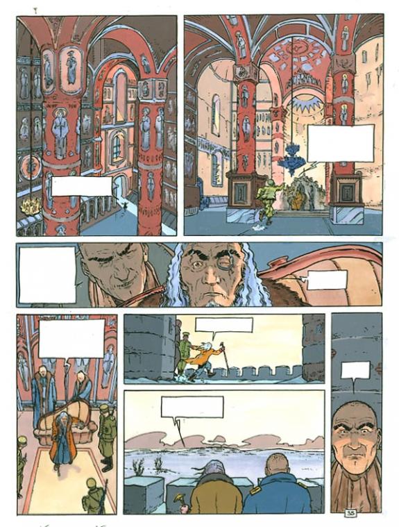 p35 - Philippe Adamov - Gouache sur papier - 1304