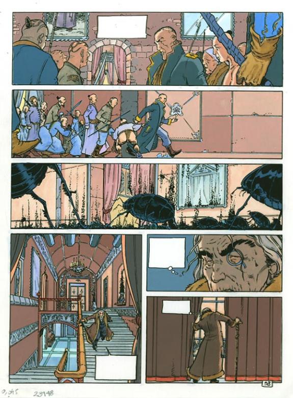 p38 - Philippe Adamov - Gouache sur papier - 1307