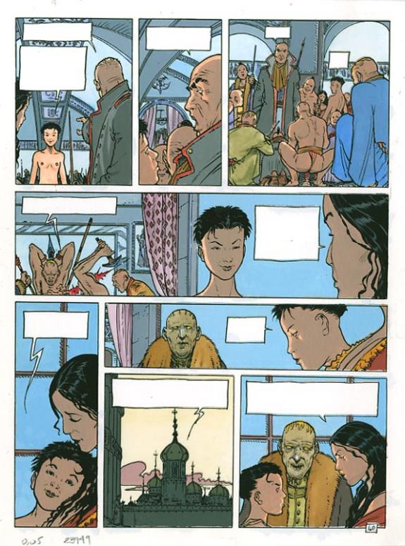 p40 - Philippe Adamov - Gouache sur papier - 1308