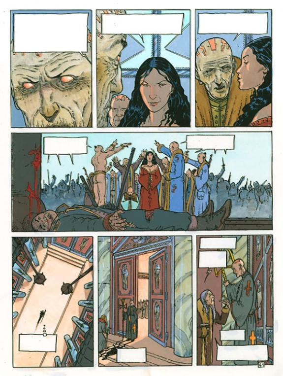 p41 - Philippe Adamov - Gouache sur papier - 1309