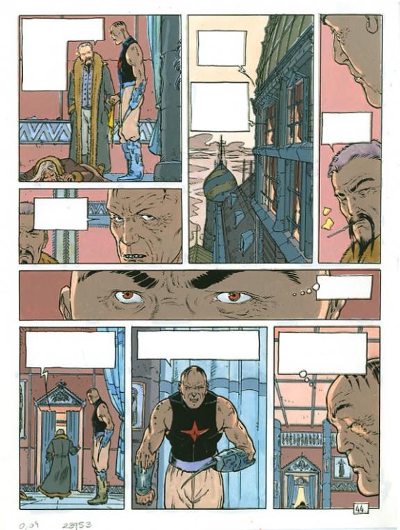 p44 - Philippe Adamov - Gouache sur papier - 1312