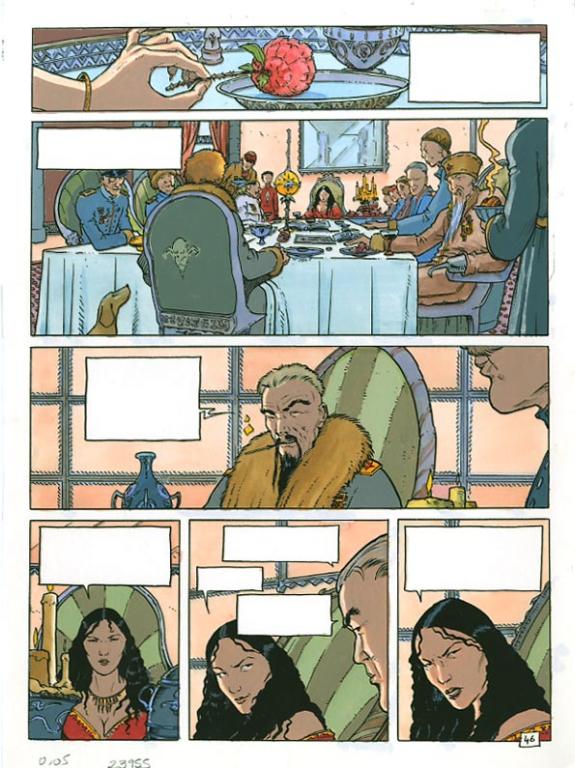 p46 - Philippe Adamov - Gouache sur papier - 1313