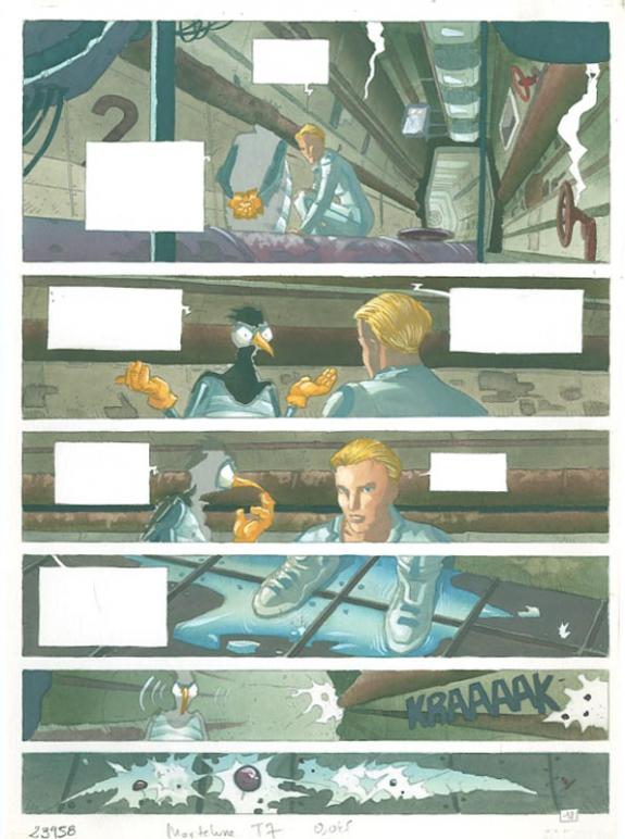 p18 - Philippe Adamov - Gouache sur papier - 1314