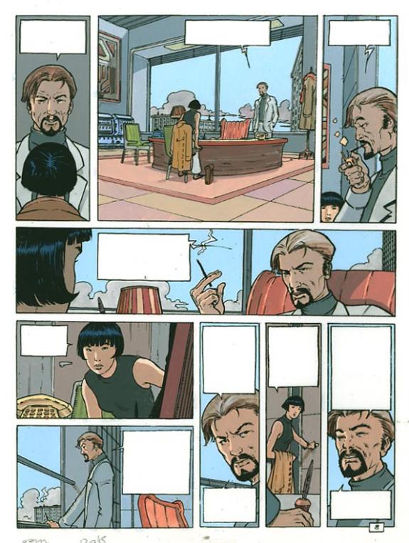 p08 - Philippe Adamov - Gouache sur papier - 1326