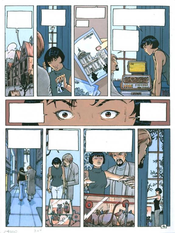 p14 - Philippe Adamov - Gouache sur papier - 1329