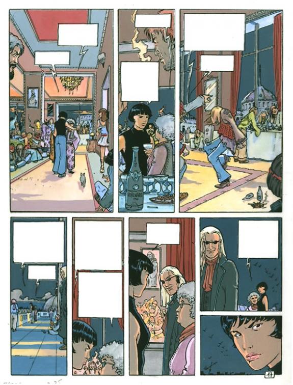 p17 - Philippe Adamov - Gouache sur papier - 1330