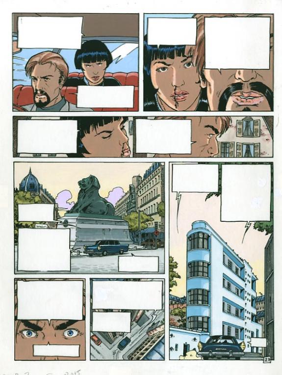 p27 - Philippe Adamov - Gouache sur papier - 1333