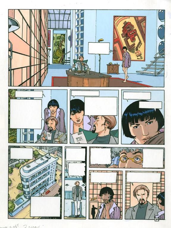 p29 - Philippe Adamov - Gouache sur papier - 1334