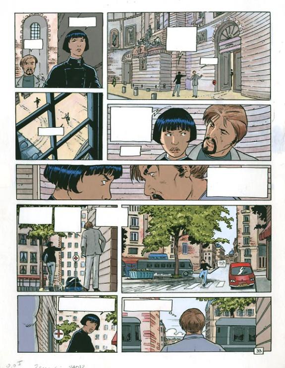 p33 - Philippe Adamov - Gouache sur papier - 1336