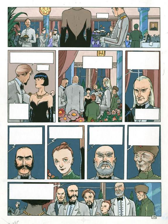 p39 - Philippe Adamov - Gouache sur papier - 1340