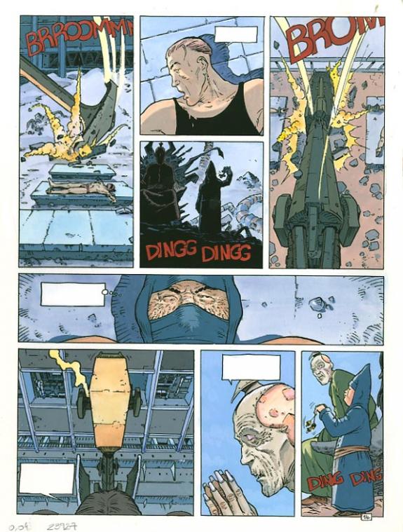 p14 - Philippe Adamov - Gouache sur papier - 1428