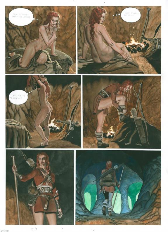 p38 - Drazen Kovacevic - Aquarelle sur papier - 1439