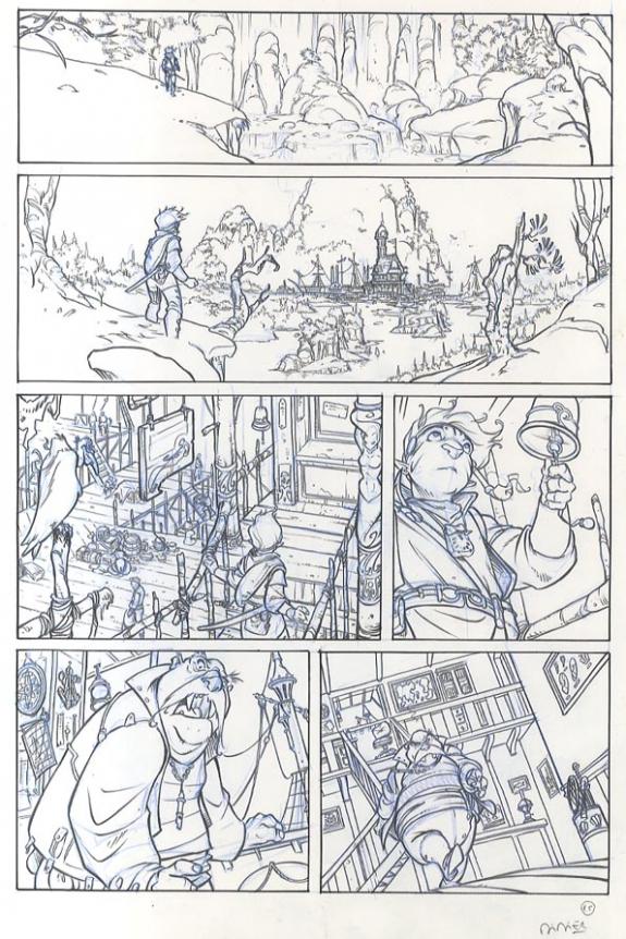 p15 - Didier Poli - Mine de plomb sur papier - 1444