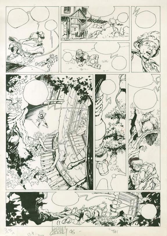 planche sans numéro - Laurent Cagniat - 1500