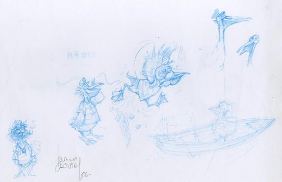 recherches pélicans - Laurent Cagniat - 1535