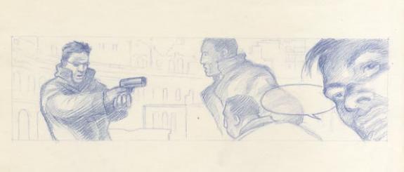 mec qui braque une arme sur autres - Didier Eberoni - 1539