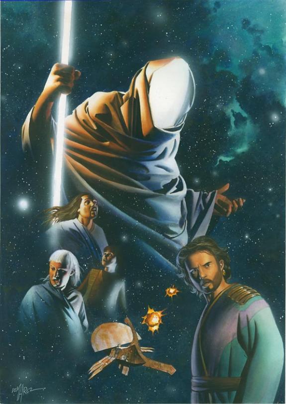 exlibris Fantasmagories pr le t05 dépôt - Thierry Démarez - Encre de couleur sur papier - 1570