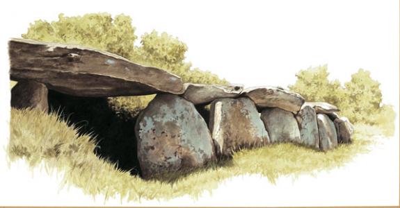 dolmens - Bruno Brucero - Acrylique - 1588
