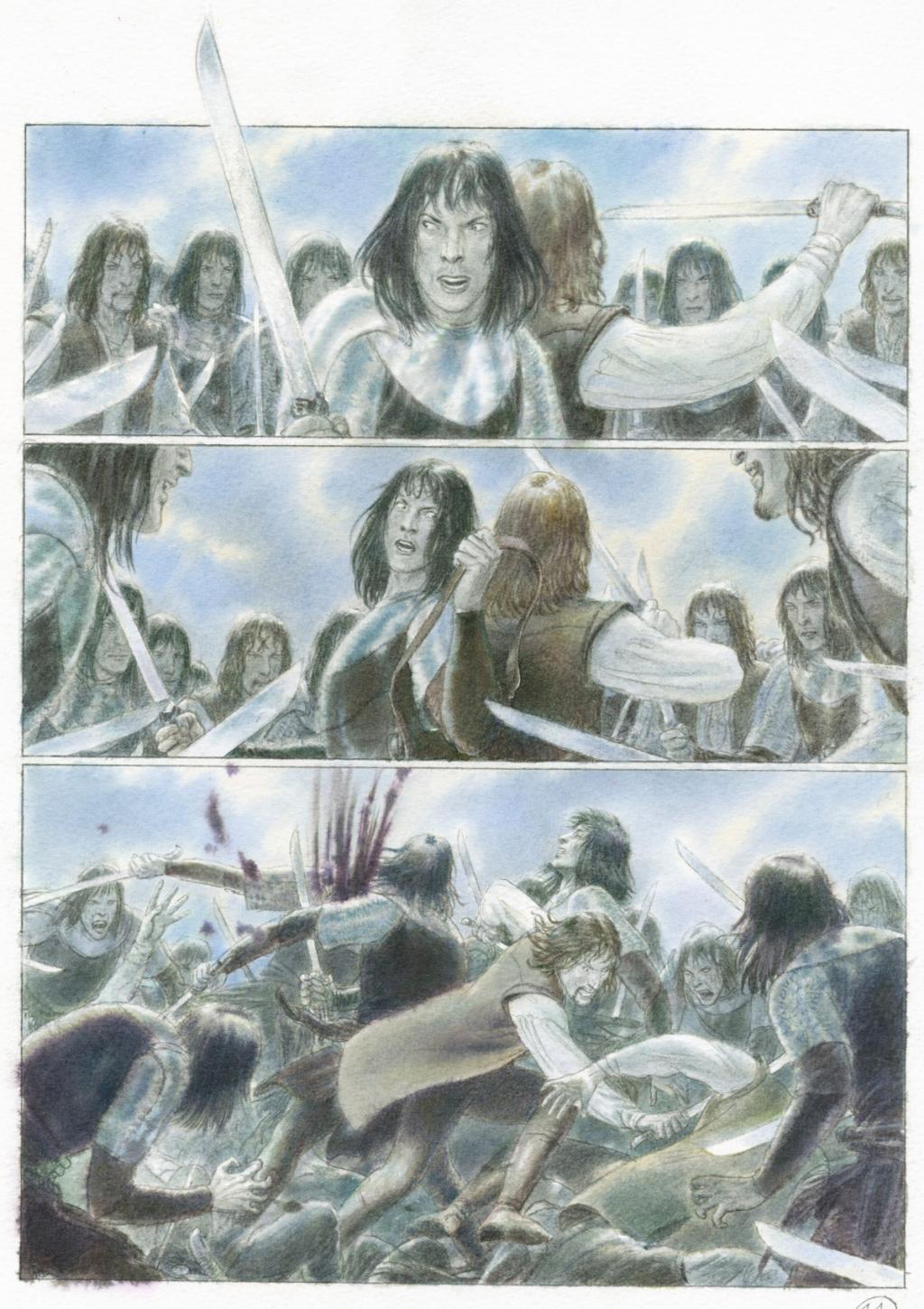 planche originale - Andréï Arinouchkine - Aquarelle sur papier - 2747