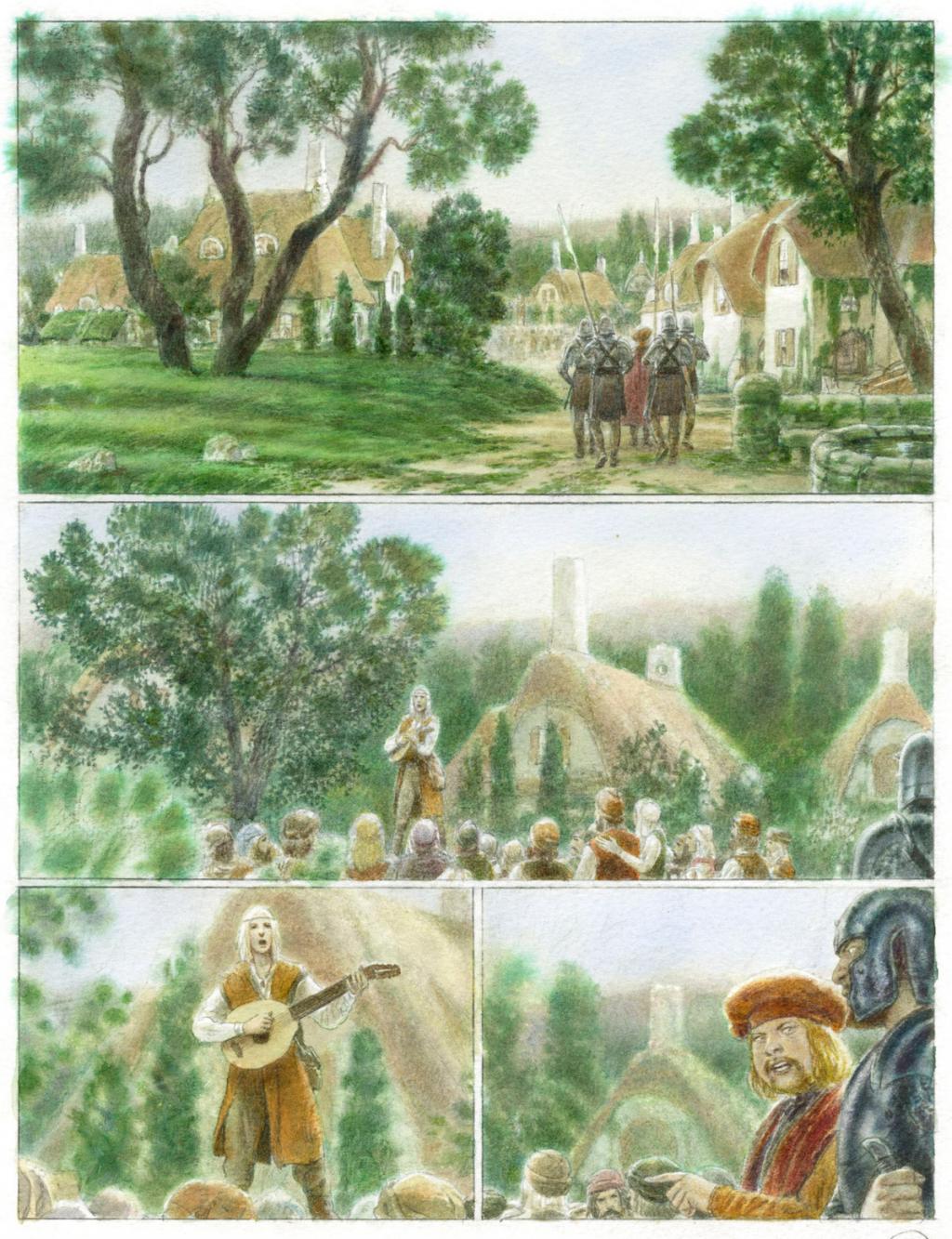 planche originale - Andréï Arinouchkine - 2752