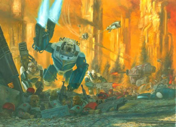 AT-43 Attaque - Adrian Smith - Acrylique - 1616