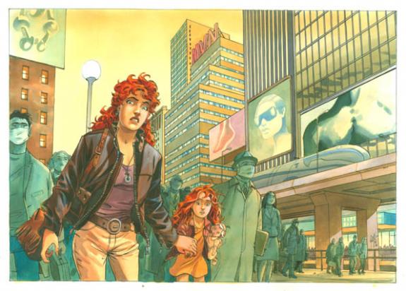 Micheline + enfant - Griffo - 1625