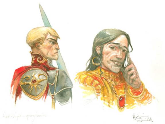 red knight young fanatic - Adrian Smith - 1632