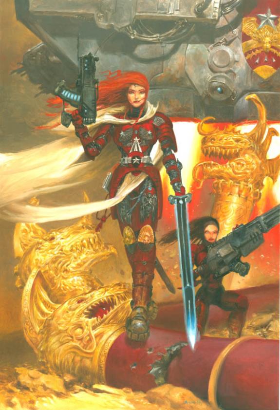 guerrières - Adrian Smith - 1636