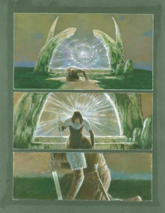 planche inédite - Andréï Arinouchkine - 2382