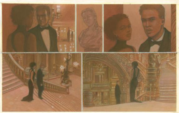 p32 demi haut - Didier Eberoni - Gouache sur papier - 2063