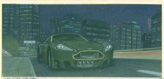 p54 strip haut - Didier Eberoni - Gouache sur papier - 2076