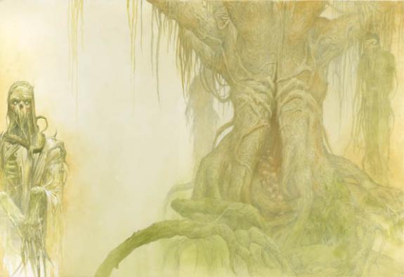 arbre des morts - Adrian Smith - Acrylique - 1713