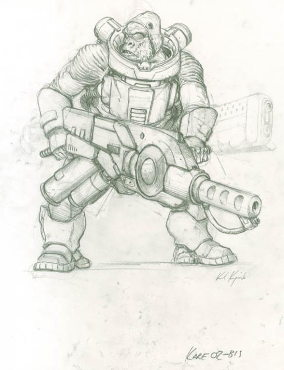 KARE 02 Bis - Karl Kopinski - Mine de plomb sur papier - 4986