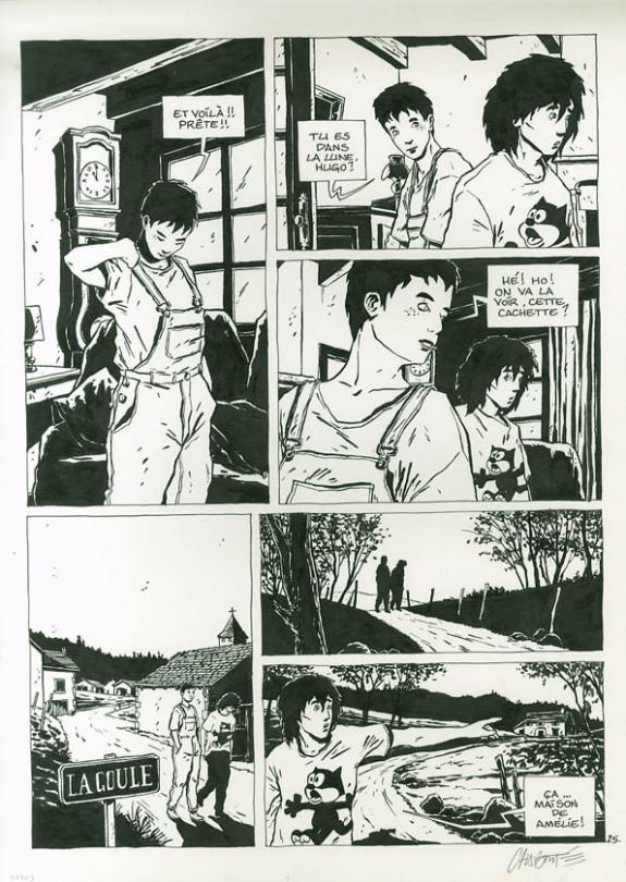 p25 - Christophe Chabouté - Encre de Chine - 1726