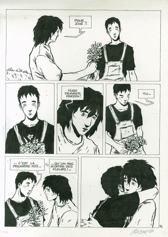 p96 - Christophe Chabouté - Encre de Chine - 1869