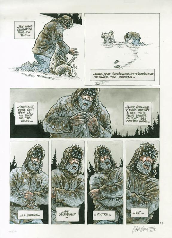 p53 - Christophe Chabouté - Aquarelle et encre de Chine sur papier - 1871