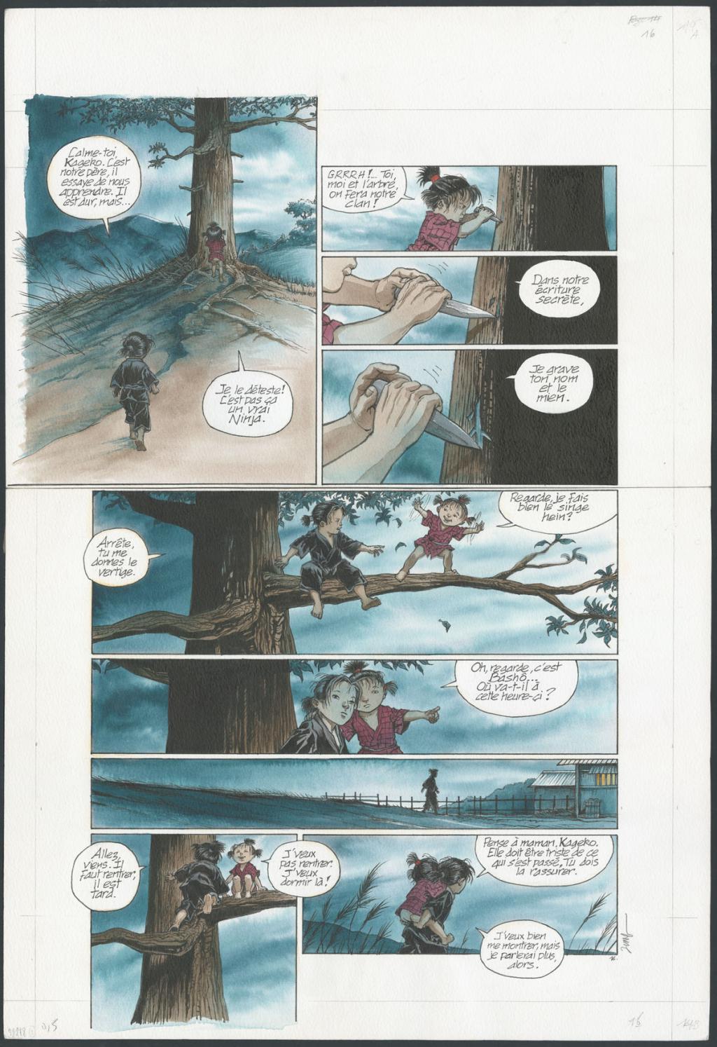 p16 - Jung - Encre de Chine et encre de couleur sur papier - 1724