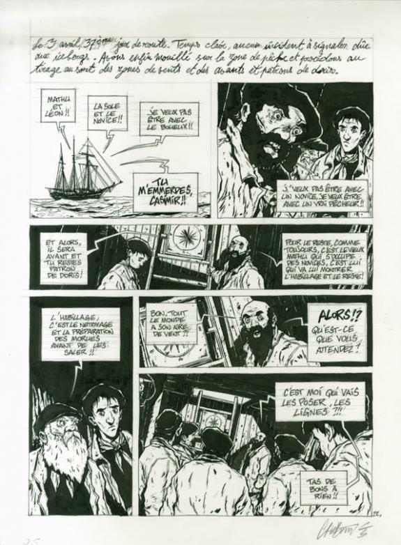 p22 - Christophe Chabouté - Encre de Chine - 1873